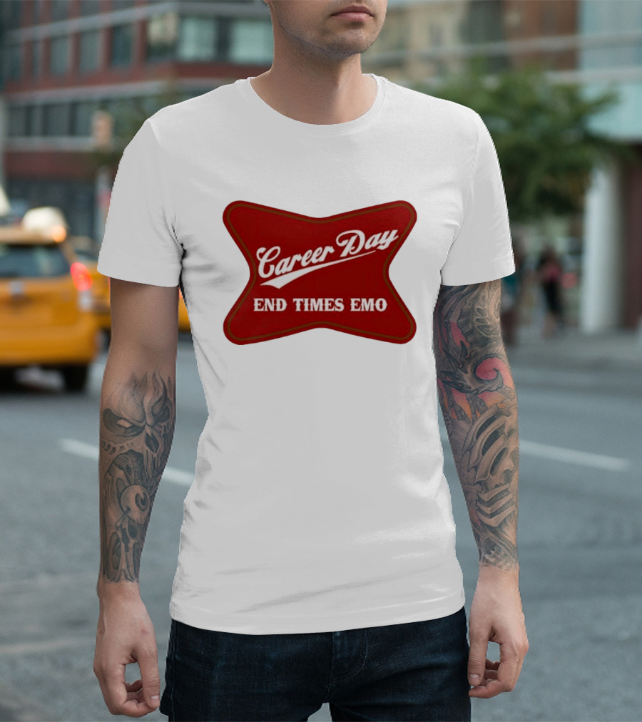 Career Day End Times Emo Runnin Out Of Things To Quit T-Shirt