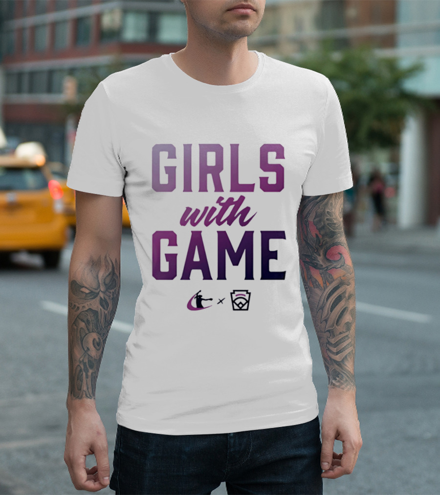Girls With Game X Little League Softball T-Shirt