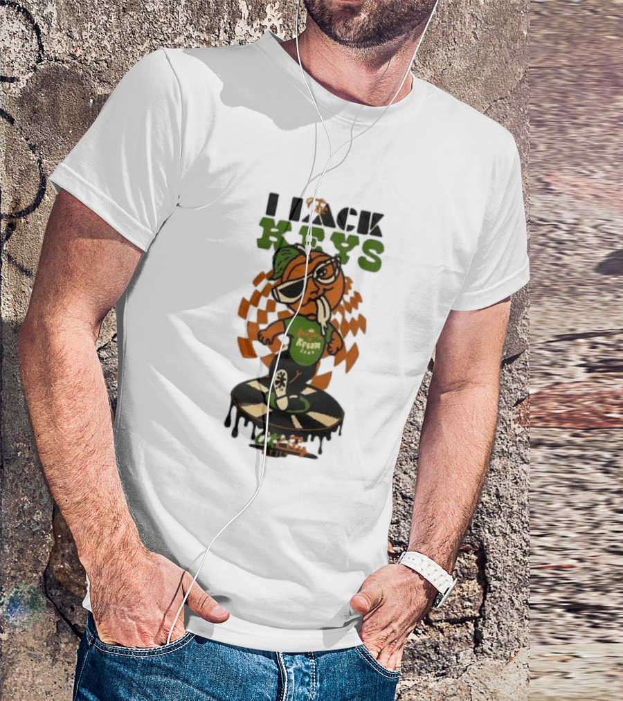 The Black Keys The Zoo Amphitheatre Oklahoma City July 21 2026 Kream Team Cool Orange T-Shirt