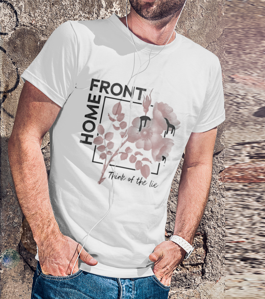 Homefront Think Of The Lie Rose Floral T-Shirt