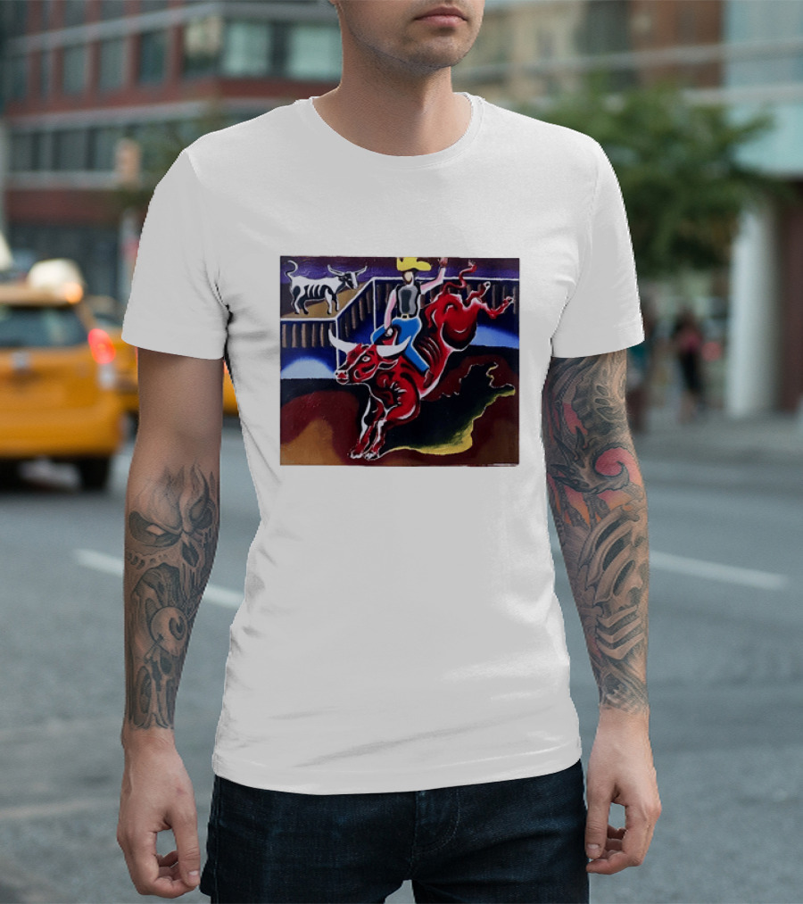 I Went To A Rodeo And All I Got Was A Shitty Rage Former Cowboy Bull Riding Rodeo T-Shirt
