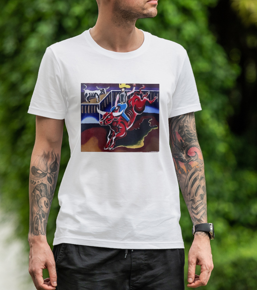 I Went To A Rodeo And All I Got Was A Shitty Rage Former Cowboy Bull Riding Rodeo T-Shirt