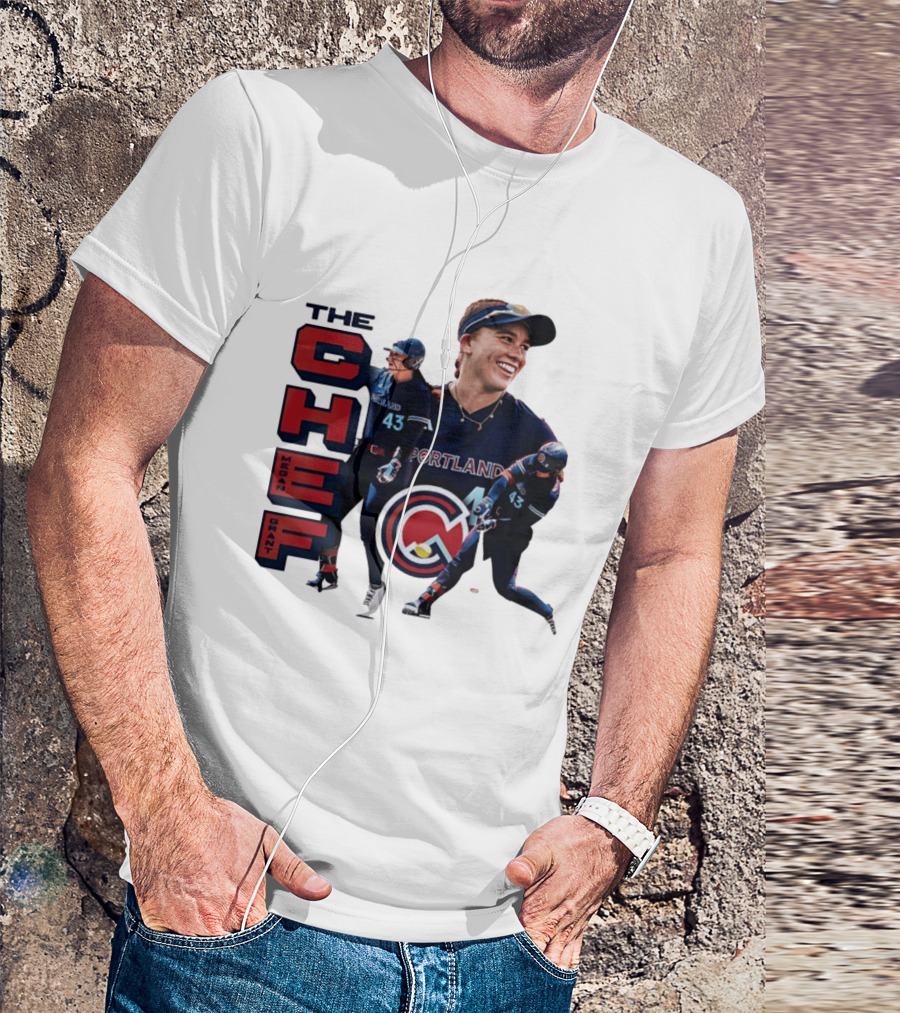 Megan Grant The Chef Portland Cascade Baseball Number 43 T-Shirt
