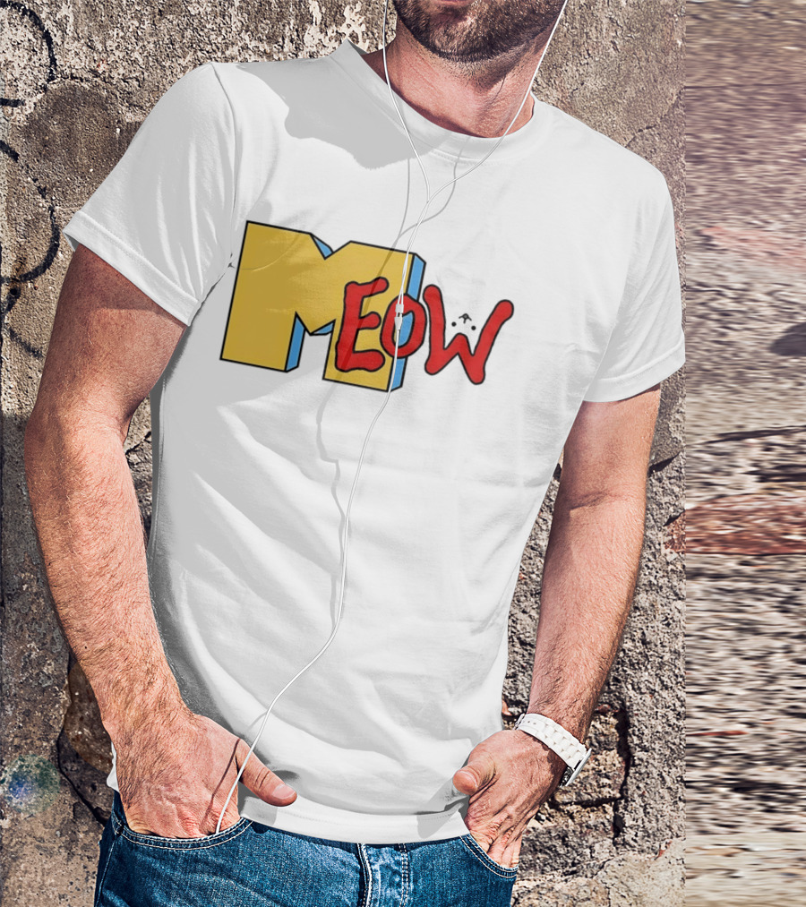MTV Meow Cat T-Shirt