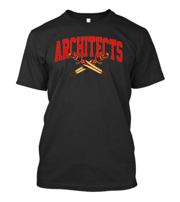 Architects Tiger Knife Black T-Shirt