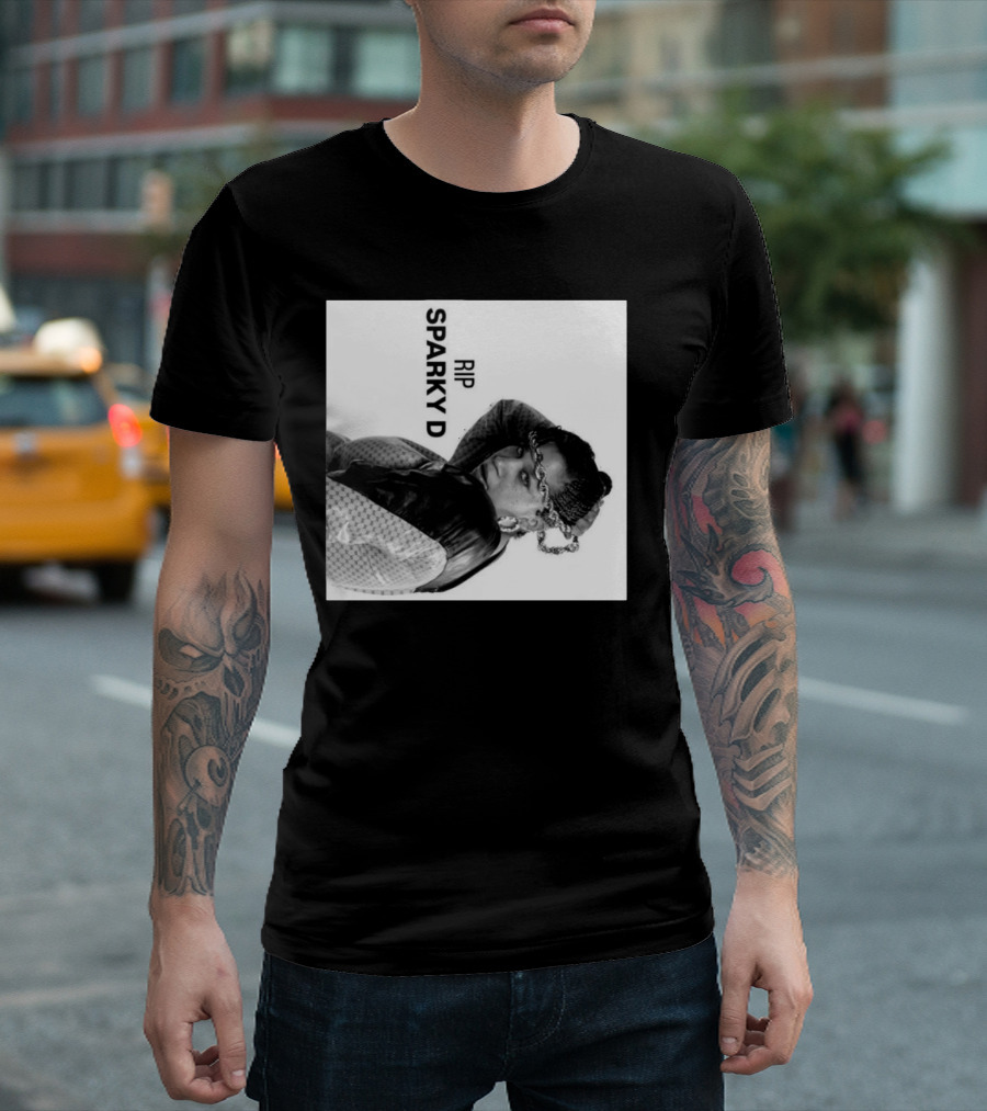 RIP Sparky D 80s Rap Legend Remembered T-Shirt