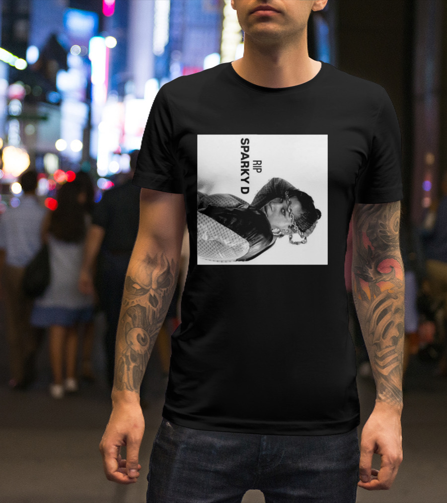 RIP Sparky D 80s Rap Legend Remembered T-Shirt