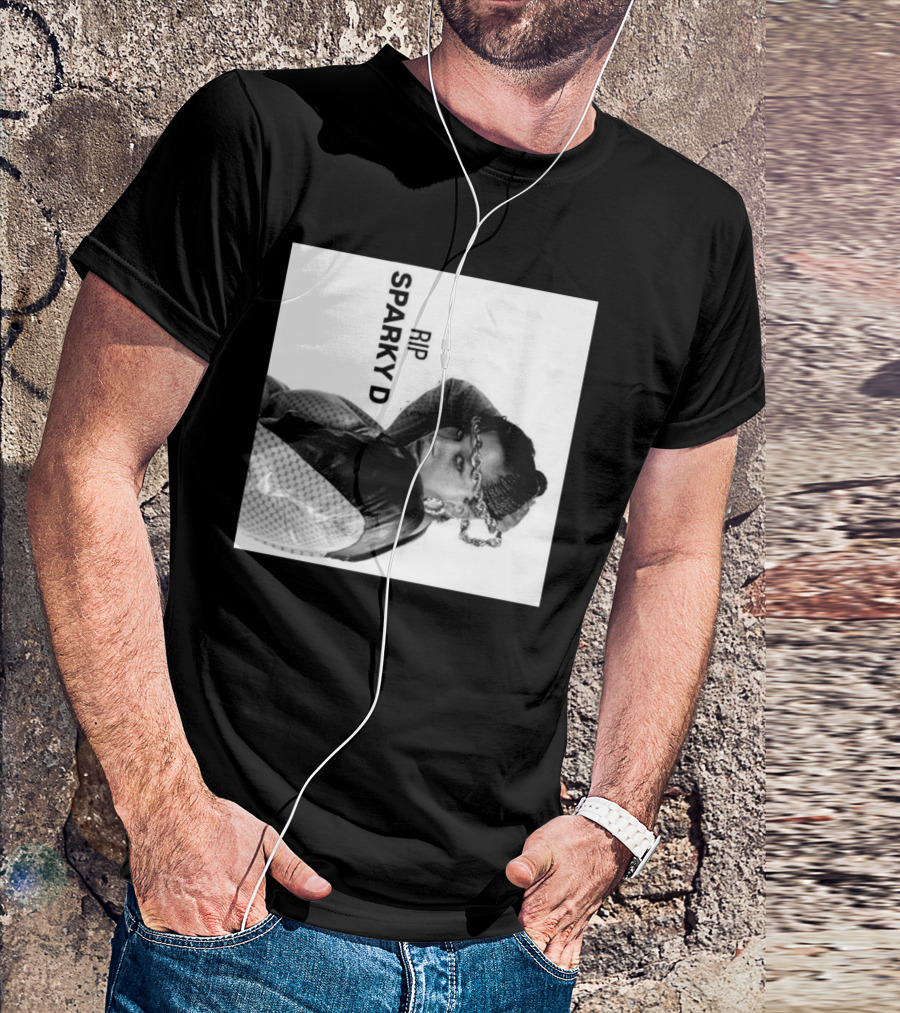 RIP Sparky D 80s Rap Legend Remembered T-Shirt