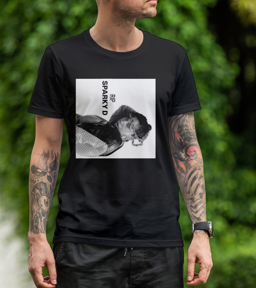 RIP Sparky D 80s Rap Legend Remembered T-Shirt