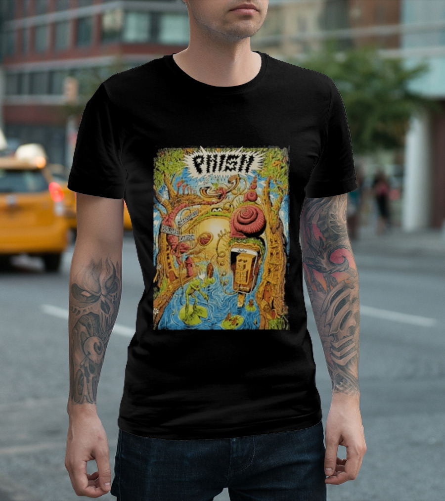 Phish Maarten Donders Madison Square Garden July 22 29 2026 New York City Fifth Edition T-Shirt