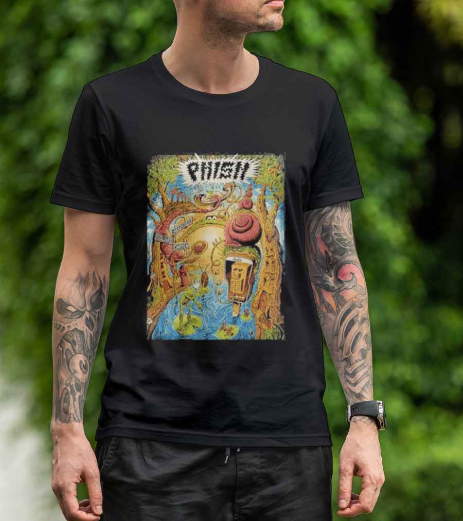 Phish Maarten Donders Madison Square Garden July 22 29 2026 New York City Fifth Edition T-Shirt