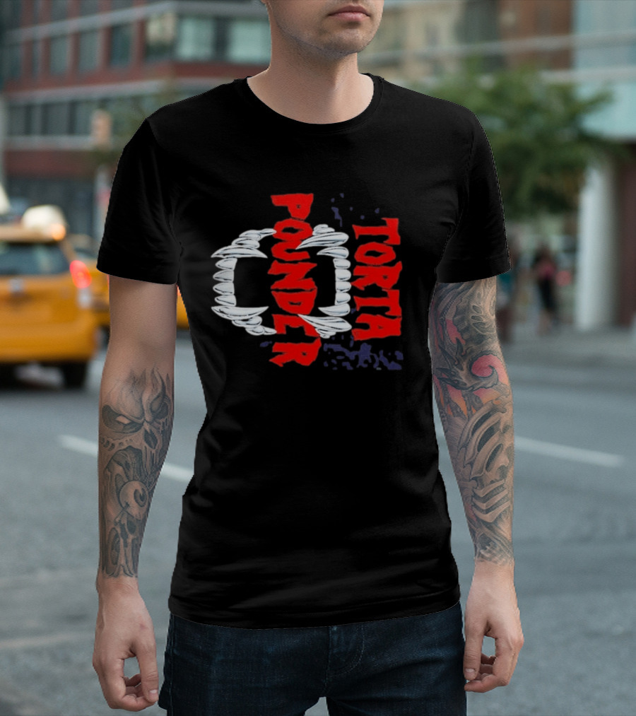 Torta Pounder Fangs Bite T-Shirt