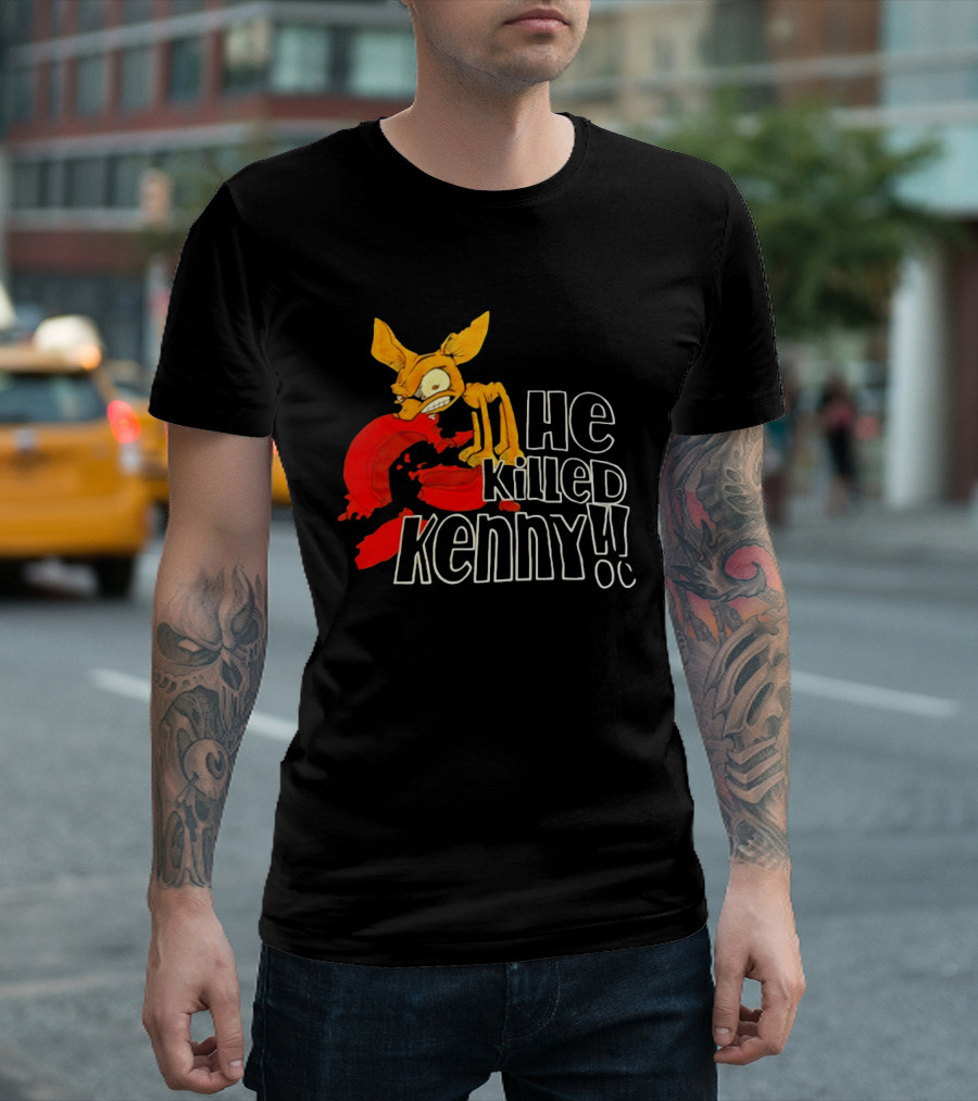 South Park Comedy Central He Killed Kenny Characters T-Shirt
