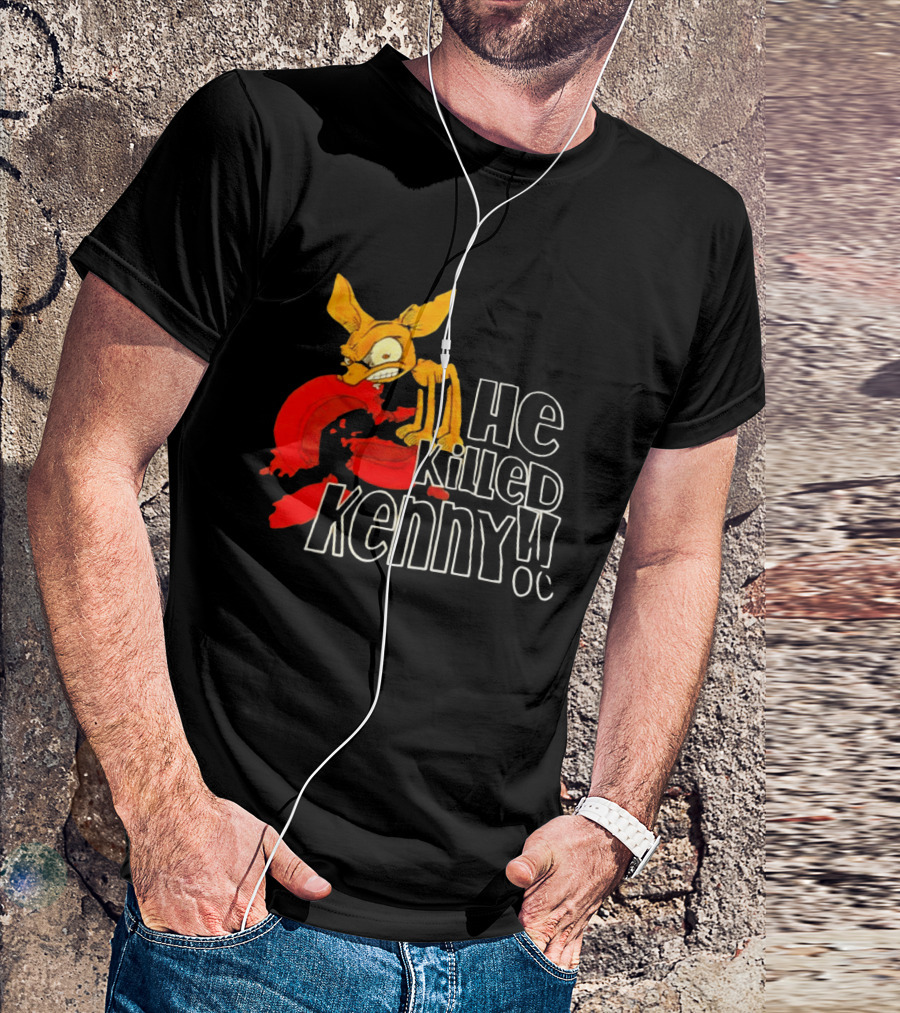 South Park Comedy Central He Killed Kenny Characters T-Shirt