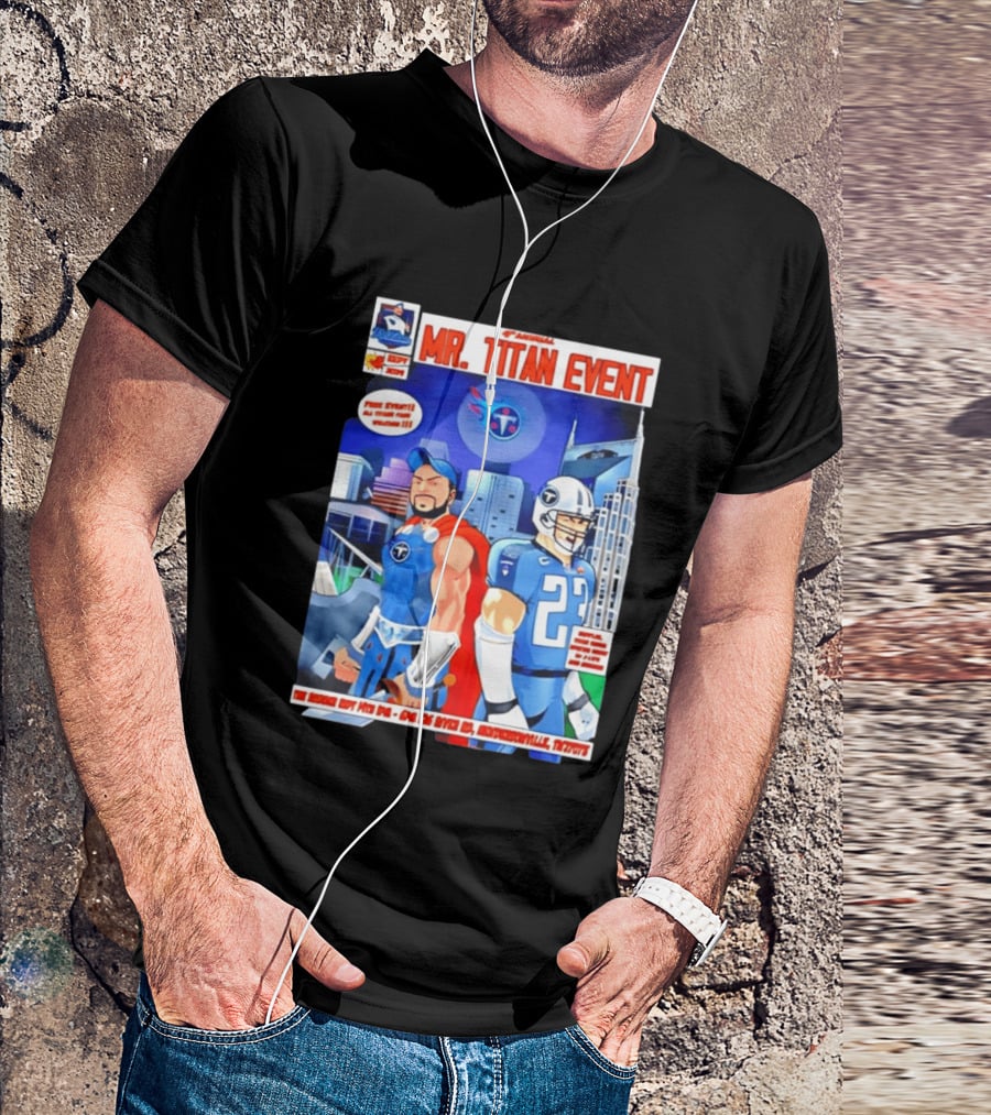 6th Annual Mr. Titan Event Sept 14 One 125 River Rd Hendersonville Tennessee T-Shirt
