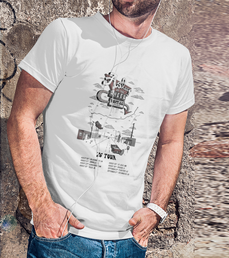 Asleep At The Wheel Tour 2026 Americana Road Trip Texas Nashville Route T-Shirt
