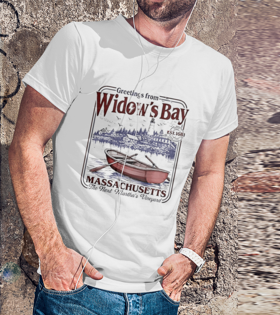 Greetings From Widow's Bay Massachusetts The Next Martha's Vineyard T-Shirt