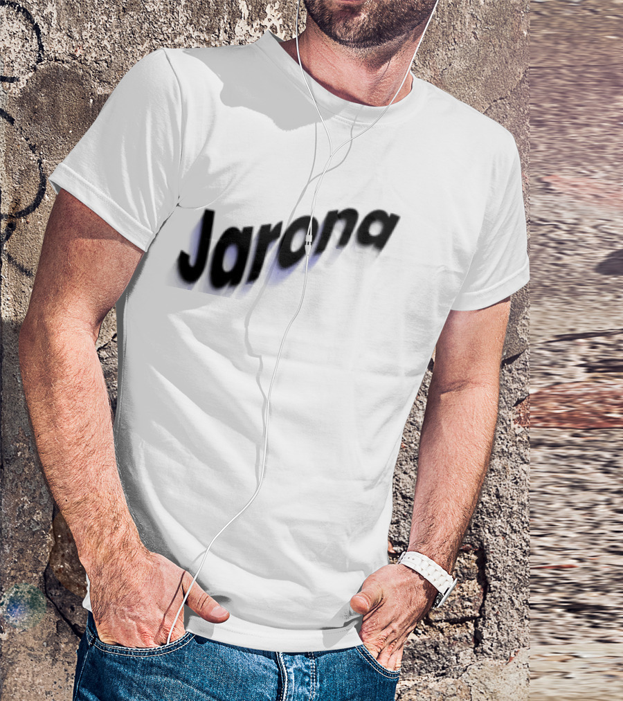 Jarona Paperboxmart Store Blue Black Gradient T-Shirt