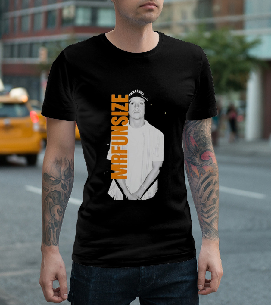 MrFunsize Thrive Est 2015 Black And White T-Shirt