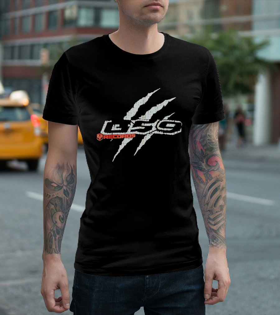 G59 Records Grey59 Suicideboys Rap Label Claw Marks T-Shirt