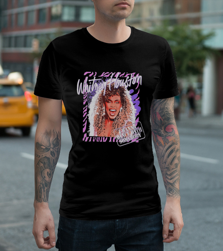 Whitney Houston I Wanna Dance With Somebody T-Shirt