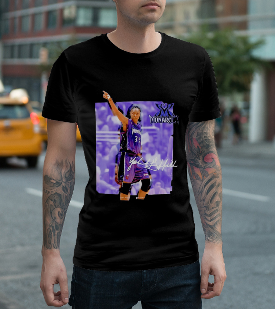 Yolanda Griffith Sacramento Monarchs 33 SLAM T-Shirt