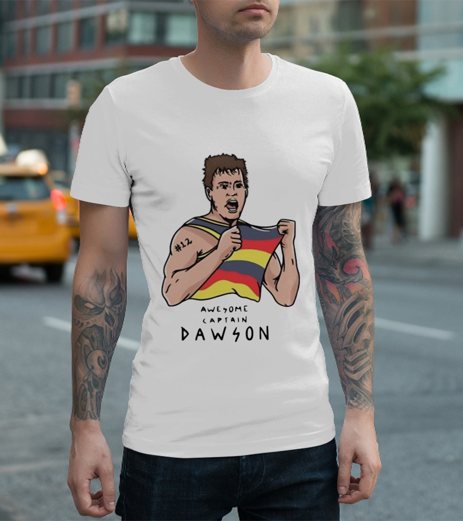 Awesome Captain Dawson No 12 Athlete Sports Victory T-Shirt