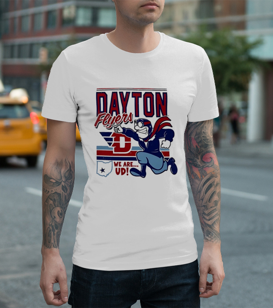 Dayton Flyers We Are UD Rushing Forward T-Shirt