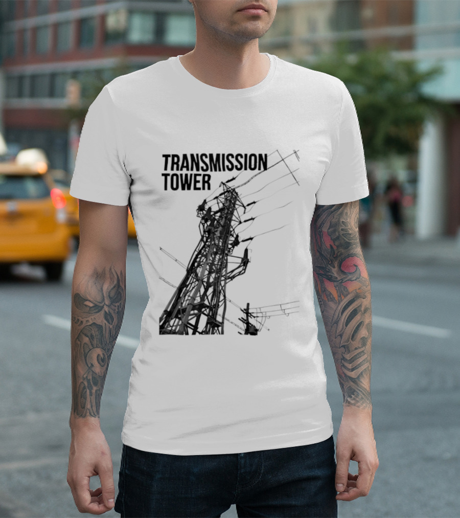 Transmission Tower Industrial Electrical T-Shirt