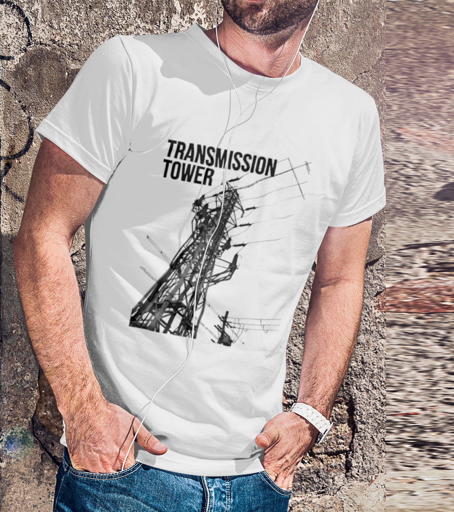 Transmission Tower Industrial Electrical T-Shirt