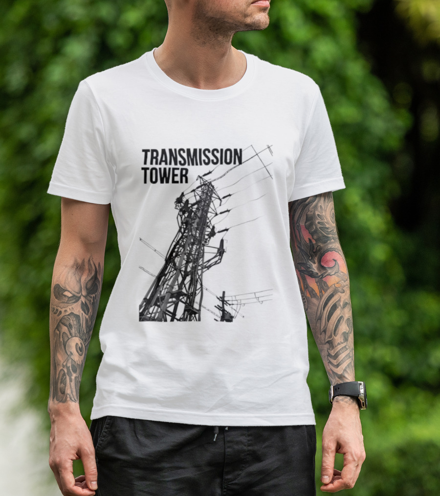 Transmission Tower Industrial Electrical T-Shirt