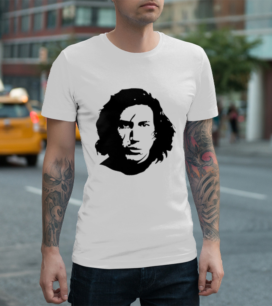 Kylo Ren Stare Silhouette Star Wars T-Shirt