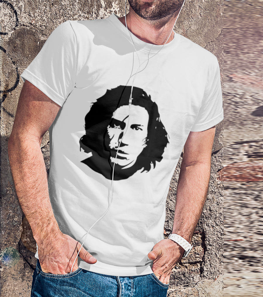 Kylo Ren Stare Silhouette Star Wars T-Shirt