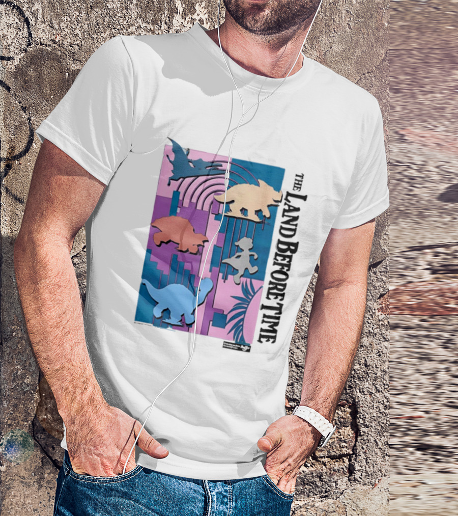 The Land Before Time Littlefoot Cera Petrie Ducky Spike T-Shirt