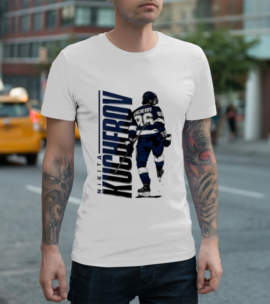 Nikita Kucherov Tampa Bay Lightning NHL Player Skating Number 86 T-Shirt
