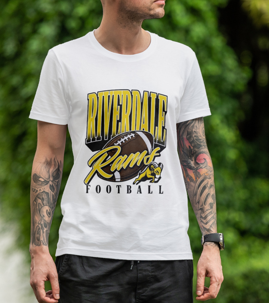 Riverdale Rams Football Varsity Sports Team T-Shirt