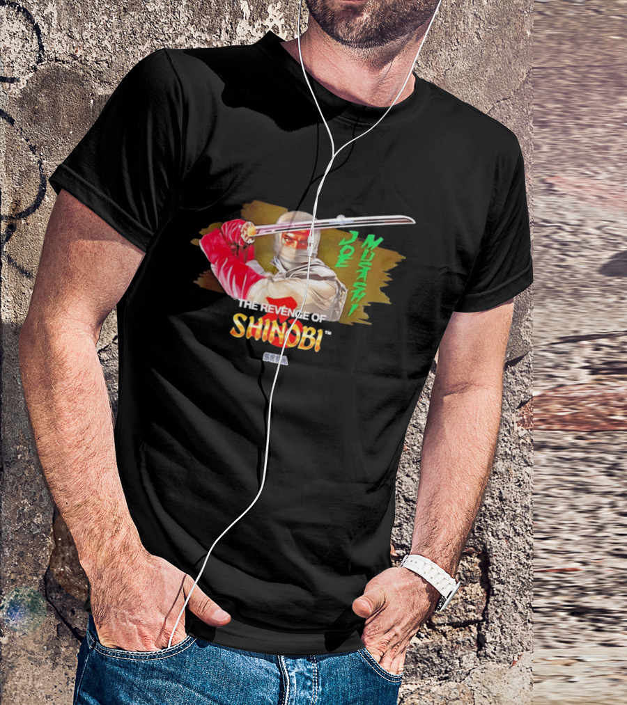 Joe Musashi The Revenge Of Shinobi SEGA T-Shirt