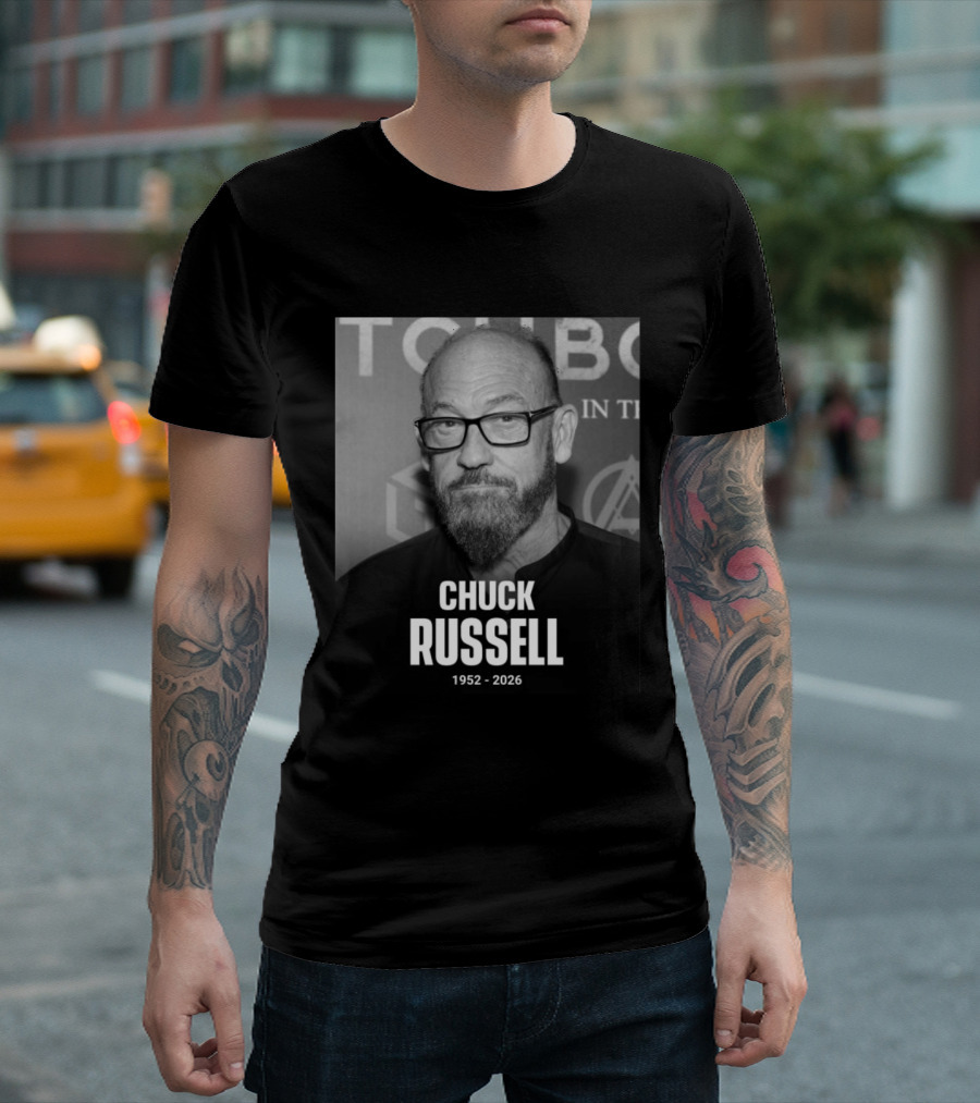 Chuck Russell 1952 2026 Memorial T-Shirt