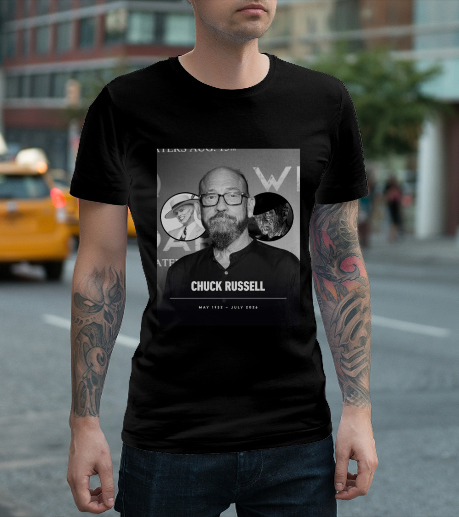 Chuck Russell May 1952 July 2026 The Mask Freddy Krueger T-Shirt