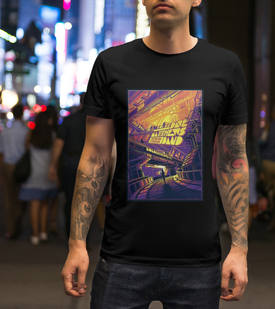 Dave Matthews Band Burgettstown Pennsylvania July 24 2026 The Pavilion At Star Lake T-Shirt