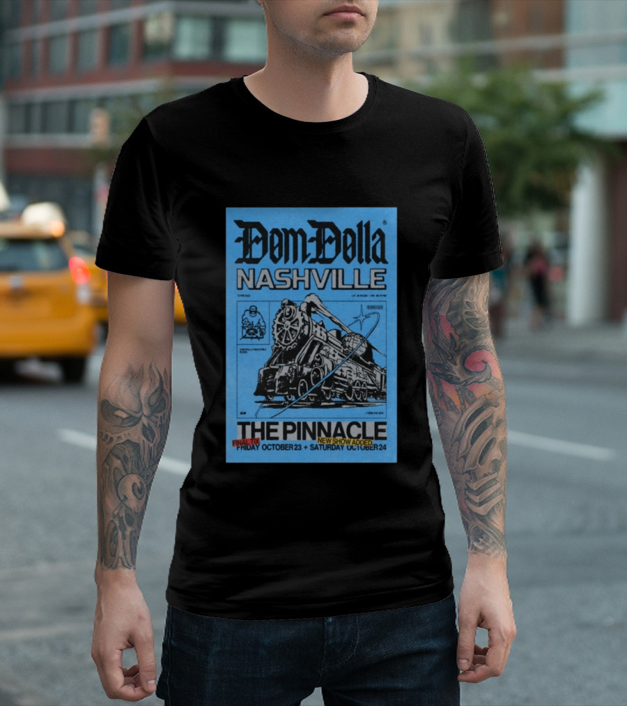 Dom Dolla Nashville The Pinnacle 2026 Final Tix New Show Added October 23 24 T-Shirt