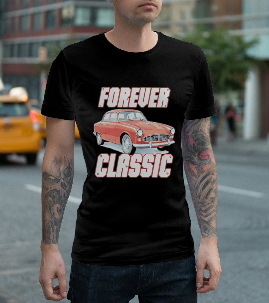 Forever Classic Volvo P1800 Vintage Car T-Shirt