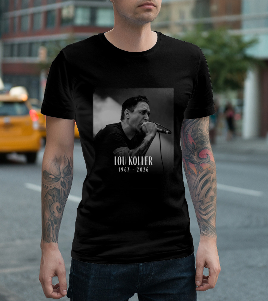 Lou Koller 1967 2026 Vocal Microphone Performance T-Shirt