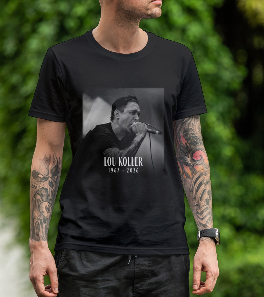 Lou Koller 1967 2026 Vocal Microphone Performance T-Shirt