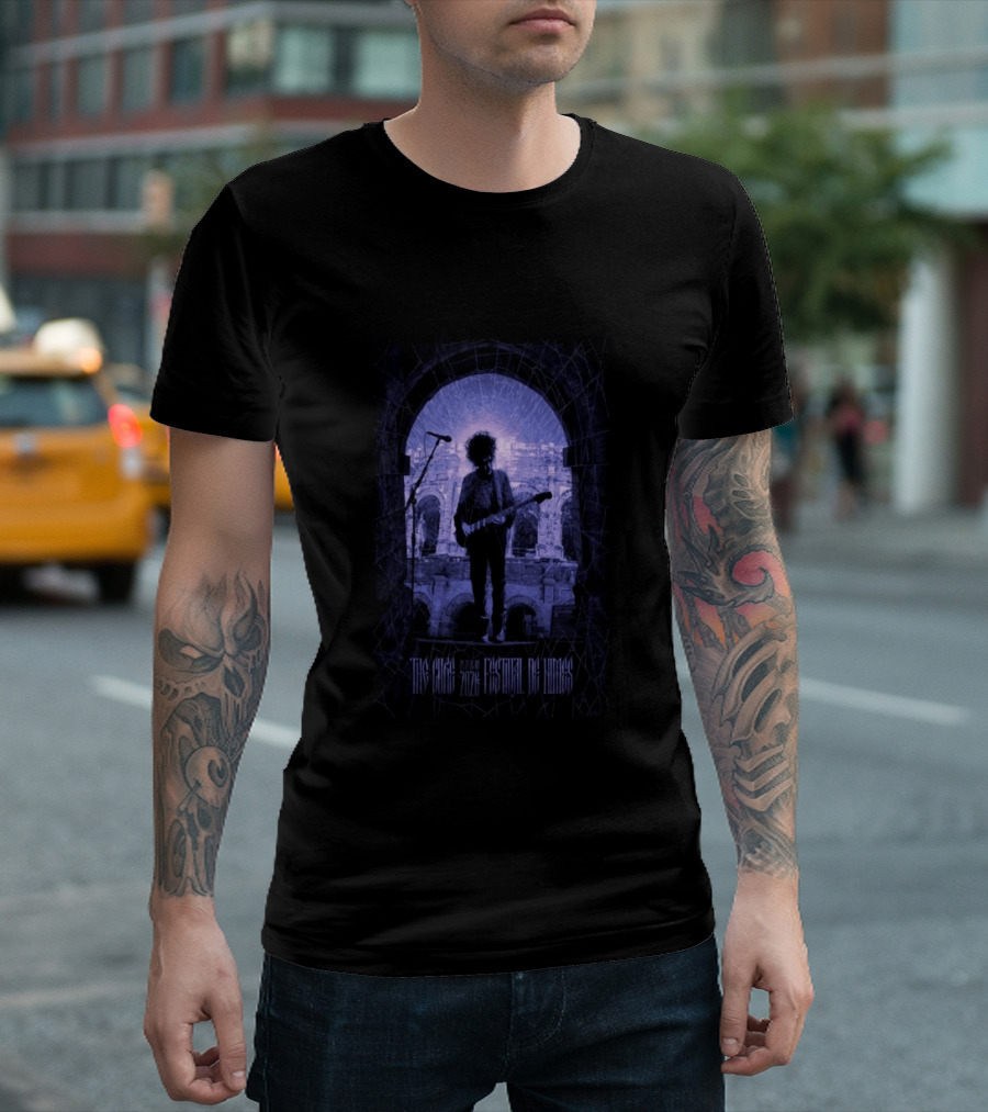 The Cure 2026 Festival De Nimes July 24 26 France Concert T-Shirt