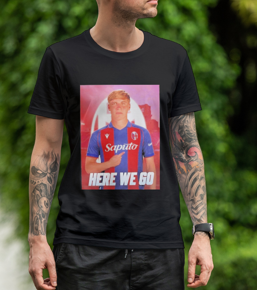 Mikel Amondarain Saputo Bologna FC Here We Go T-Shirt