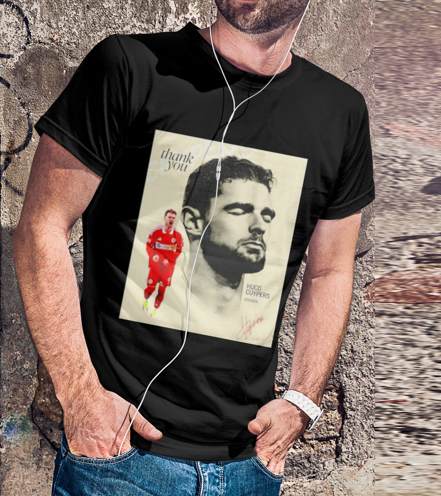 Hugo Cuypers Striker Thank You Chicago Fire FC T-Shirt