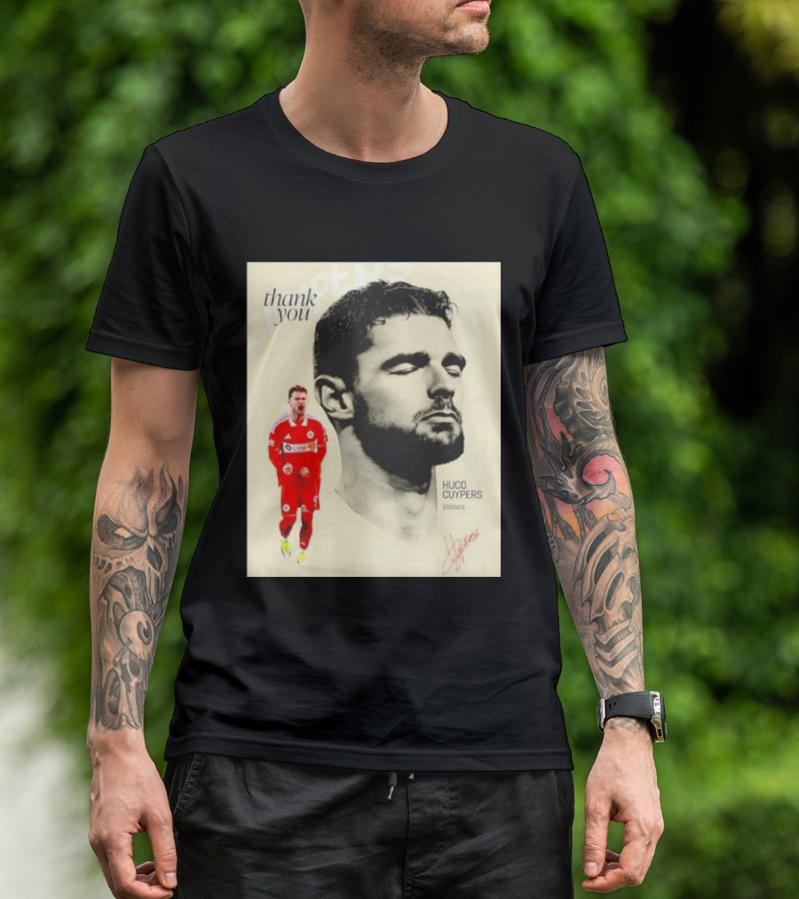 Hugo Cuypers Striker Thank You Chicago Fire FC T-Shirt