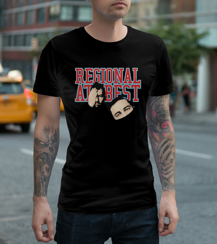 Regional At Best Cover Image With Faces T-Shirt