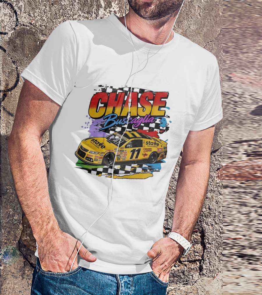 Chase Buscaglia Stave Racing Car 11 Bootleg T-Shirt